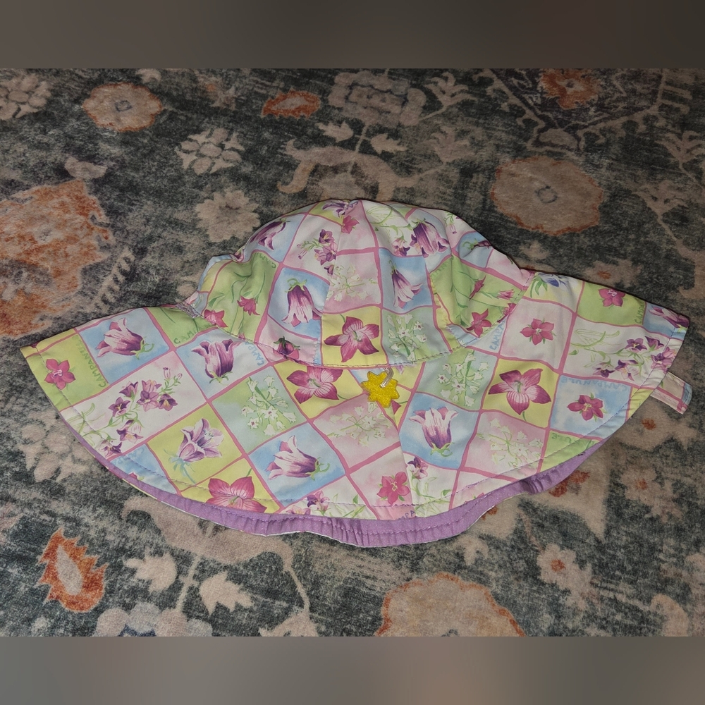 Floral Patchwork Sun Hat